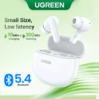 Наушники TWS Ugreen WS207 Hitune P3, белый (45110)