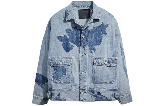 Мужская джинсовая куртка Japan Limited Series, светло-голубая Levi’S, светло-голубой