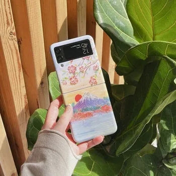 Для Samsung Galaxy Z Flip 4 чехол Love браслет складной чехол для Samsung Z Flip 3 5g Zflip4 противоударный мягкий силиконовый чехол на заднюю панель Galaxy Z Flip 4