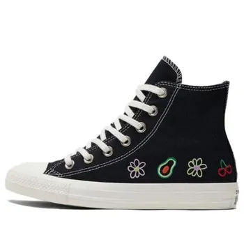 Кроссовки chuck taylor all star high 'festival embroidered fruits & florals' Converse, черный
