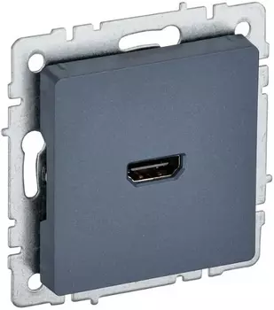 Розетка HDMI IEK BR-H10-K35 BRITE РHDMI-0-БрМ Маренго