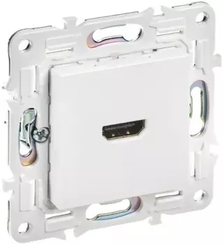 Розетка HDMI IEK SK-H10-K01 SKANDY SK-H01W Арктический белый