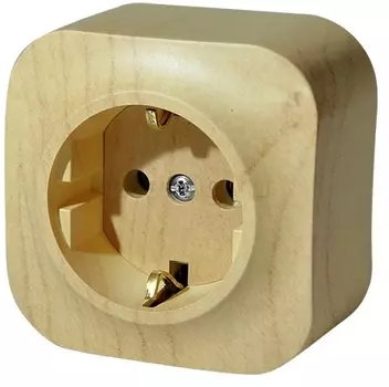 Розетка Legrand 782271 с/з (сосна)