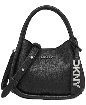 Мини-сумка кроссбоди Capri Hobo DKNY, коричневый