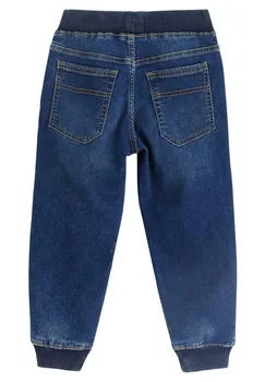 Зауженные джинсы WITH REINFORCED KNEES Lindex, синий деним