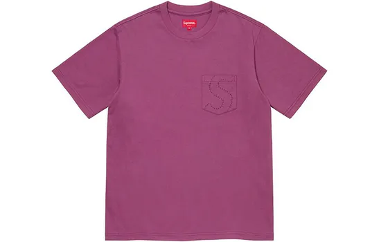 Футболка SS21 унисекс Supreme, фиолетовый