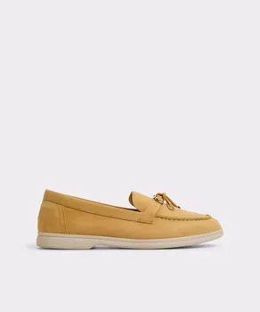 Женские мокасины с круглым носком Aldo, жёлтый