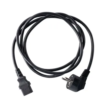 Кабель питания Filum FL-PC6-EU-C13-3M CEE 7/7- С13, 3х0.5мм, 220В, 6A, чёрный, 3м
