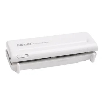 Регулируемый настольный дырокол KWtriO с 6 отверстиями для A4A5A6A7MiniB5PersonalDeskfax Dairy розовый