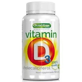 Vitamin D3, 60 капсул, Quamtrax