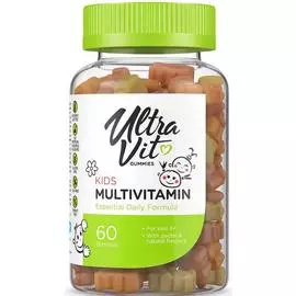 Витаминно-минеральный комплекс Gummies Kids Multivitamin, 60 жев.таб, UltraVit