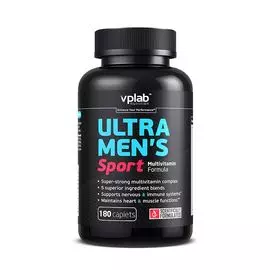 Витаминно-минеральный комплекс Ultra Men's Sport, 180 капсул, VPLab