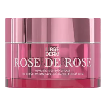 Возрождающий дневной насыщенный крем Rose de Rose, 50 мл, Librederm