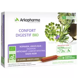 ЖЕЛУДОЧНО-КИШЕЧНЫЙ ТРАКТ CONFORT DIGESTIF, 18+, 20 ампул по 10 мл, Arkopharma