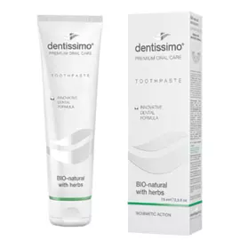 Зубная паста Био-натуральная с травами, 75 мл, DENTISSIMO