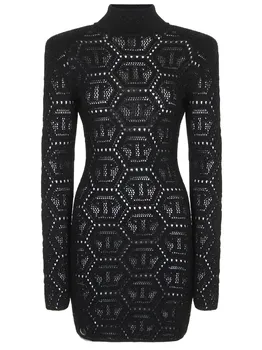 Платье с люрексом PHILIPP PLEIN