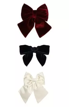 Комплект из трех бантов Pink.Olivka