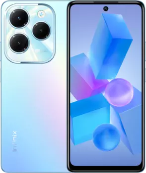 Смартфон Infinix HOT 40, 6.78" 2400x1080 IPS, MediaTek Helio G88, 8Gb RAM, 128Gb, 3G/4G, Wi-Fi, BT, 2xCam, 2-Sim, 5000 мАч, USB Type-C, Android 13, синий