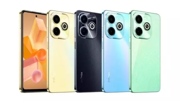 Смартфон Infinix HOT 40, 6.78" 1080x2400 IPS, MediaTek Helio G88, 8Gb RAM, 128Gb, 3G/4G, Wi-Fi, BT, 2xCam, 2-Sim, 5000 мАч, USB Type-C, Android 13, черный