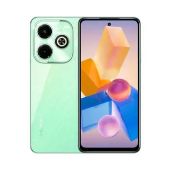 Смартфон Infinix Hot 40i, 6.56" 720x1612 IPS, MediaTek Helio G88, 8Gb RAM, 256Gb, 3G/4G, NFC, Wi-Fi, BT, 2xCam, 2-Sim, 5000 мАч, USB Type-C, Android 13, зеленый
