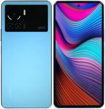 Смартфон Infinix Note 12 VIP, 6.67" 1080x2400 AMOLED, MediaTek Helio G96, 8Gb RAM, 256Gb, 3G/4G, NFC, Wi-Fi, BT, 3xCam, 2-Sim, 4500 мАч, USB Type-C, Android 12, синий