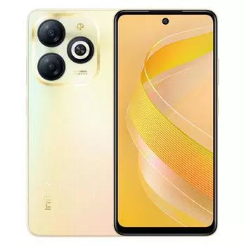 Смартфон Infinix SMART 8, 6.6" 720x1612 IPS, Unisoc Tiger T606, 4Gb RAM, 128Gb, 3G/4G, Wi-Fi, BT, 2xCam, 2-Sim, 5000 мАч, USB Type-C, Android 13, золотистый