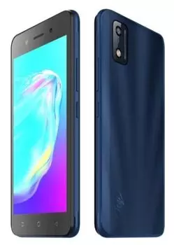 Смартфон ITEL A17, 5" 480x854 TFT, Unisoc SC7731, 1Gb RAM, 16Gb, 3G, Wi-Fi, BT, Cam, 2-Sim, 2400 мА⋅ч, Micro-USB, Android 10 Go, темно-cиний (A17W5006XDB)
