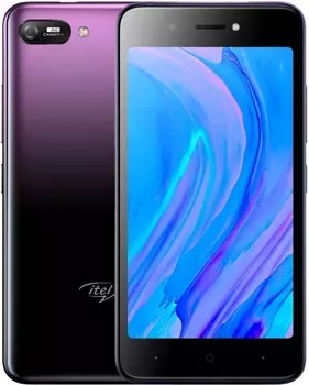 Смартфон ITEL A25, 5" 720x1280 IPS, 1Gb RAM, 16Gb, 3G/4G, Wi-Fi, BT, Cam, 2-Sim, 3020mAh, Micro-USB, Android 9.0, фиолетовый