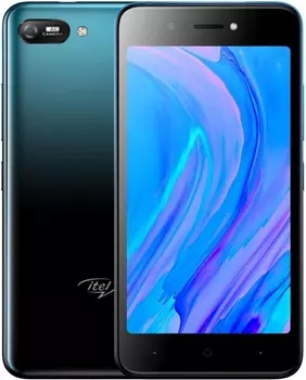 Смартфон ITEL A25, 5" 720x1280 IPS, 1Gb RAM, 16Gb, 3G/4G, Wi-Fi, BT, Cam, 2-Sim, 3020mAh, Micro-USB, Android 9.0, синий