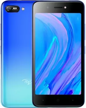 Смартфон ITEL A25, 5" 720x1280 IPS, 1Gb RAM, 16Gb, 3G/4G, Wi-Fi, BT, Cam, 2-Sim, 3020mAh, Micro-USB, Android 9.0, синий