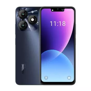 Смартфон ITEL A70, 6.6" 720x1612 IPS, Unisoc Tiger T603, 3Gb RAM, 128Gb, 3G/4G, Wi-Fi, BT, 2xCam, 2-Sim, 5000 мАч, USB Type-C, Android 13 Go, черный (10047548)