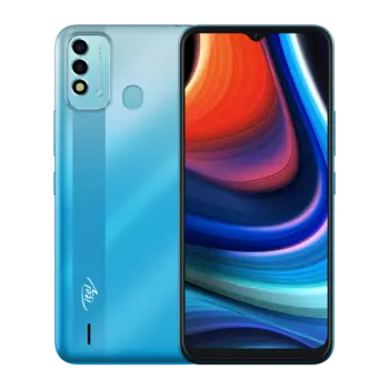 Смартфон ITEL Vision 2S, 6.52" 1600x720 IPS, SC9863A, 2Gb RAM, 32Gb, 3G/4G, Wi-Fi, BT, 2xCam, 2-Sim, 5000mAh, micro-USB, Android 11 (Go edition), синий (ITL-P651L-GRBL)