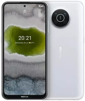 Смартфон Nokia X10, 6.67" 2400x1080 IPS, Qualcomm Snapdragon 480, 2000 МГц, 6Gb RAM, 128Gb, 3G/4G, NFC, Wi-Fi, BT, 4xCam, 2-Sim, 4470mAh, USB Type-C, Android 11, белый (101SCALTH020)