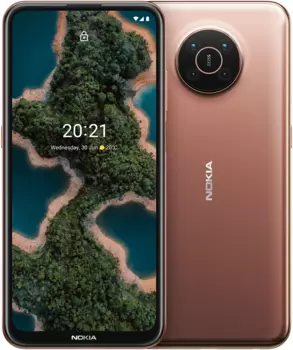 Смартфон Nokia X20, 6.67" 2400x1080 IPS, Snapdragon 480, 8Gb RAM, 128Gb, 3G/4G, NFC, Wi-Fi, BT, 4xCam, 2-Sim, 4470mAh, USB Type-C, Android 11, полночное солнце (101QKSLVH046)