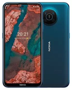 Смартфон Nokia X20, 6.67" 2400x1080 IPS, Snapdragon 480, 8Gb RAM, 128Gb, 3G/LTE, NFC, WiFi, BT, 4xCam, 2-Sim, 4470mAh, USB Type-C, Android 11, скандинавский синий (101QKSLVH047)