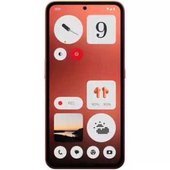 Смартфон Nothing CMF Phone 1, 6.67" 2400x1080 Super AMOLED, MediaTek Dimensity 7300, 8Gb RAM, 256Gb, 3G/4G/5G, Wi-Fi, BT, 2xCam, 2-Sim, 5000 мАч, USB Type-C, Android 14, оранжевый (A10400115)