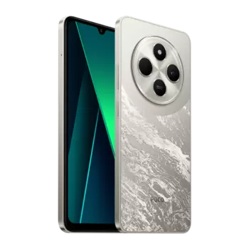 Смартфон POCO C75, 6.88" 720x1640 IPS, MediaTek Helio G81 Ultra, 8Gb RAM, 256Gb, 3G/4G, NFC, Wi-Fi, BT, Cam, 2-Sim, 5160 мАч, USB Type-C, Android 14, золотистый (59730)