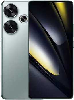 Смартфон POCO F6, 6.67" 2712x1220 AMOLED, Qualcomm Snapdragon 8s Gen 3, 8Gb RAM, 256Gb, 3G/4G/5G, NFC, Wi-Fi, BT, 2xCam, 2-Sim, 5000 мАч, USB Type-C, Android 14, зеленый (56292)