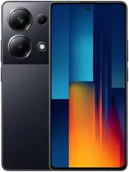 Смартфон POCO M6 Pro, 6.67" 2400x1080 AMOLED, MediaTek Helio G99 Ultra, 12Gb RAM, 512Gb, 3G/4G, NFC, Wi-Fi, BT, 3xCam, 2-Sim, 5000 мАч, USB Type-C, Android 13, черный (53034/MZB0G1HRU)