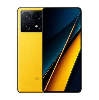 Смартфон POCO X6 Pro 5G, 6.67" 2712x1220 AMOLED, MediaTek Dimensity 8300 Ultra, 8Gb RAM, 256Gb, 3G/4G/5G, NFC, Wi-Fi, BT, 3xCam, 2-Sim, 5000 мАч, USB Type-C, Android 13, желтый (51657/MZB0FUMRU)