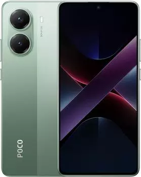 Смартфон POCO X7 Pro, 6.67" 2712x1220 AMOLED, MediaTek Dimensity 8400-Ultra, 12Gb RAM, 512Gb, 3G/4G/5G, NFC, Wi-Fi, BT, 2xCam, 2-Sim, 6000 мАч, USB Type-C, Android 15, зеленый