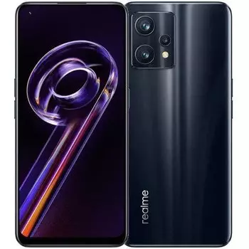 Смартфон Realme 9 Pro, 6.59" 2400x1080 IPS, Qualcomm Snapdragon 695 (SM6375), 8Gb RAM, 128Gb, 3G/4G/5G, NFC, Wi-Fi, BT, 3xCam, 2-Sim, 5000mAh, USB Type-C, Android 12, черный (RMX3472)