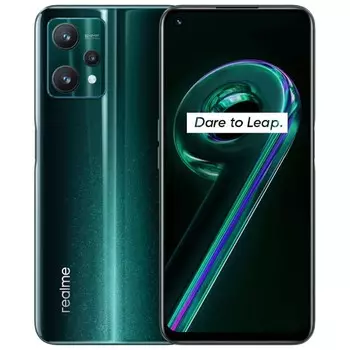 Смартфон Realme 9 Pro, 6.59" 2400x1080 IPS, Qualcomm Snapdragon 695 (SM6375), 8Gb RAM, 128Gb, 3G/4G/5G, NFC, Wi-Fi, BT, 3xCam, 2-Sim, 5000mAh, USB Type-C, Android 12, зеленый (RMX3472)