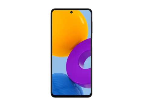 Смартфон Samsung Galaxy M52 5G, 6.7" 2400x1080 Super AMOLED Plus, Snapdragon 778G, 6Gb RAM, 128Gb, 3G/4G/5G, NFC, Wi-Fi, BT, 3xCam, 2-Sim, 5000mAh, USB Type-C, Android 11, белый (SM-M526BZWHSER)