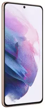 Смартфон Samsung Galaxy S21 5G, 6.2" 2400x1080 Dynamic AMOLED 2X, Samsung Exynos 2100, 8Gb RAM, 256Gb, 3G/LTE/5G, NFC, WiFi, BT, 3xCam, 2-Sim(nanoSim+eSim), 4000mAh, USB Type-C, Android 10, фиолетовый фантом (SM-G991BZVGSER)