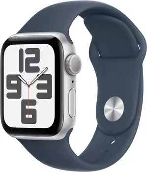 Смарт-часы Apple Watch SE 2023 A2722, 40мм, S/M OLED LTPO, синий (MRE23LL/A)