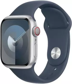 Смарт-часы Apple Watch SE 2023 A2723 44мм, 1.78" OLED, серебристый/синий (MREC3LL/A)