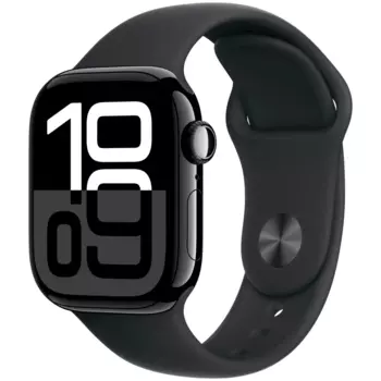 Смарт-часы Apple Watch Series 10 A2997, 1.96" OLED, черный (MWWE3ZP/A)