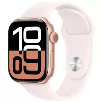 Смарт-часы Apple Watch Series 10 A2997, 1.96" OLED, розовое золото (MWWJ3LW/A)