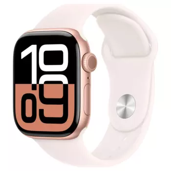 Смарт-часы Apple Watch Series 10 A2997, 1.96" OLED, розовое золото (MWWH3LW/A)
